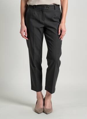 Pantalon 7/8 talie înaltă talie înaltă gri MAISON LAB femeie