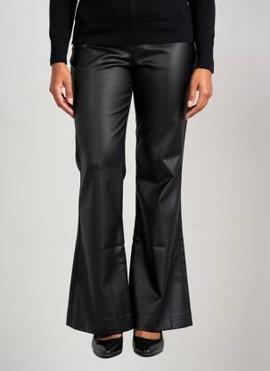 Pantalon evazat elasticitate mărime normală negru CREAM femeie
