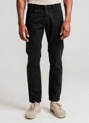Pantalon drept elasticitate mărime normală negru MUSTANG bărbat