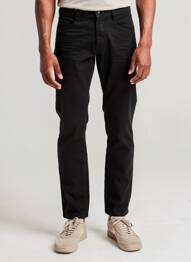 Pantalon drept elasticitate mărime normală negru MUSTANG bărbat