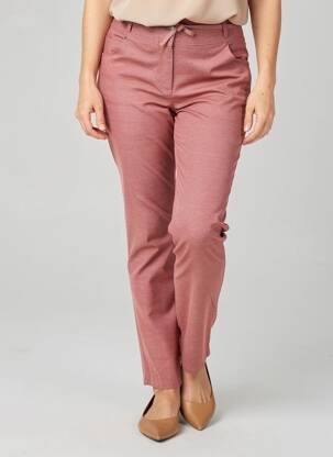 Pantalon slim elasticitate mărime normală violet JULIE GUERLANDE femeie