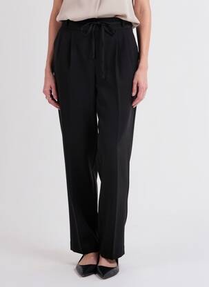 Pantalon drept elasticitate mărime normală negru LE PETIT BAIGNEUR femeie