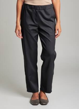 Pantalon drept elasticitate mărime normală gri FA CONCEPT femeie