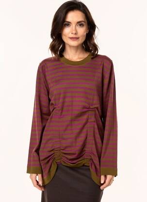 Pulover tunică elasticitate mâneci lungi verde SONIA RYKIEL femeie