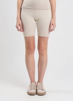 Pantalon de ciclism țesătură jersey mărime normală bej TOPSHOP femeie
