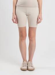 Pantalon de ciclism țesătură jersey mărime normală bej TOPSHOP femeie