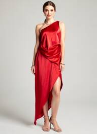 Rochie lungă fără mâneci fără mâneci roșu ASOS femeie