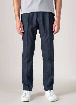 Pantalon chino țesătură poplin mărime normală albastru TOMMY HILFIGER bărbat