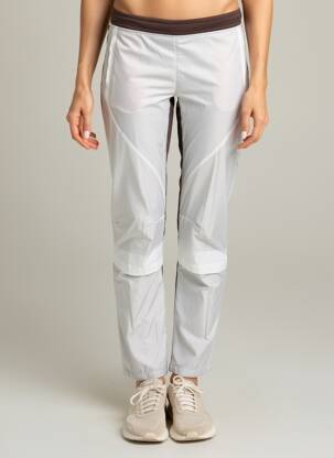 Pantalon slim talie elastică mărime normală alb ZIENER femeie
