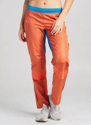 Pantalon slim talie elastică mărime normală portocalie ZIENER femeie