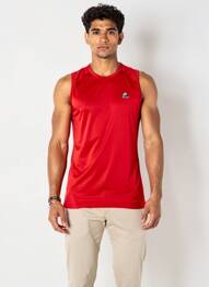 Maiou croială cambrată fără mâneci roșu LE COQ SPORTIF bărbat