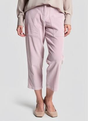 Pantalon 7/8 elasticitate mărime normală violet FLOOR femeie