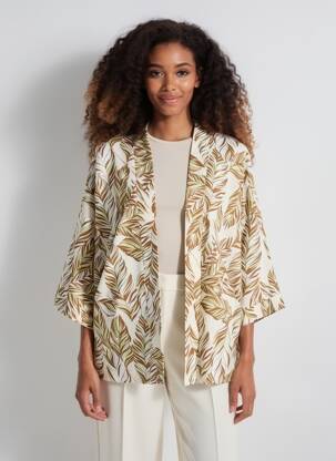 Jachete casual alb ROSA FASHION femeie