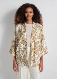 Jachete casual alb ROSA FASHION femeie