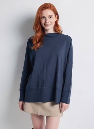 Tricou albastru TIMEZONE femeie