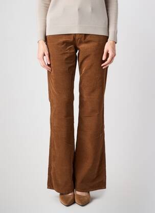 Pantalon evazat maro HAPPY femeie