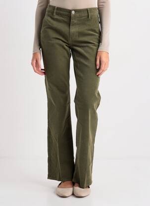 Pantalon evazat verde HAPPY femeie