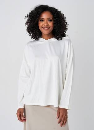 Tricou mâneci lungi mâneci lungi alb STREET ONE femeie
