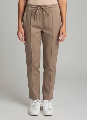 Pantalon chino buzunare bej CULTURE femeie