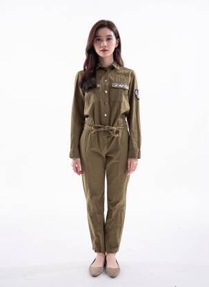 Salopetă-pantalon verde IKKS femeie