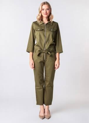 Salopetă-pantalon verde VILA femeie