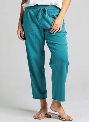 Pantalon 7/8 verde HAPPY femeie