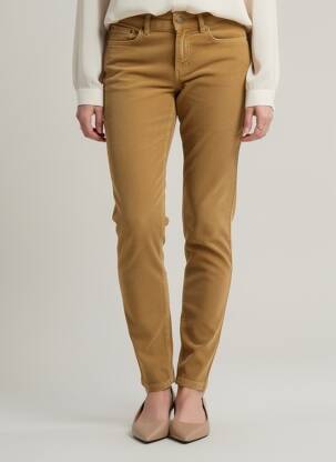 Pantalon slim maro SUD EXPRESS femeie