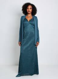 Rochie lungă fără mâneci fără mâneci verde LAUTINEL PARIS femeie