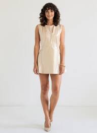 Rochie scurtă fără mâneci fără mâneci roz JIL SANDER femeie