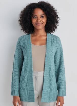 Vestă cu mâneci lungi elasticitate verde MOLLY BRACKEN femeie