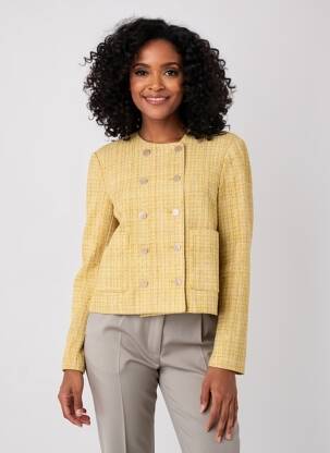 Jachete elegante buzunare verde MOLLY BRACKEN femeie