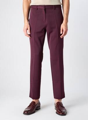 Pantalon slim talie înaltă talie înaltă violet WALTRON femeie