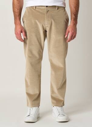 Pantalon chino elasticitate mărime normală bej FYNCH-HATTON bărbat