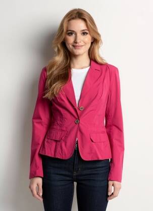 Jachete casual guler tip costum roz STREET ONE femeie