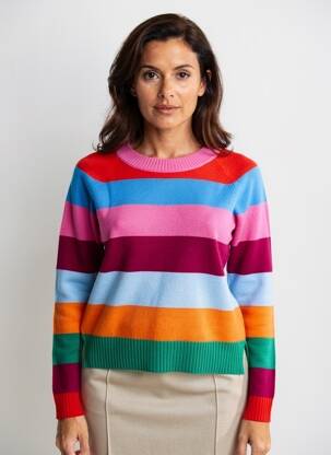 Pulover elasticitate mâneci lungi roz WEEKEND MAXMARA femeie