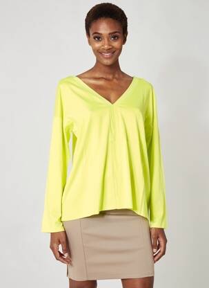 Tricou mâneci lungi mâneci lungi verde STREET ONE femeie