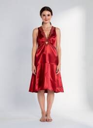Rochie midi fără mâneci fără mâneci roșu REFORMATION femeie