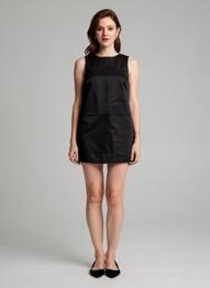 Rochie scurtă fără mâneci fără mâneci negru H&M femeie