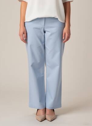 Pantalon drept elasticitate talie înaltă albastru NA-KD femeie