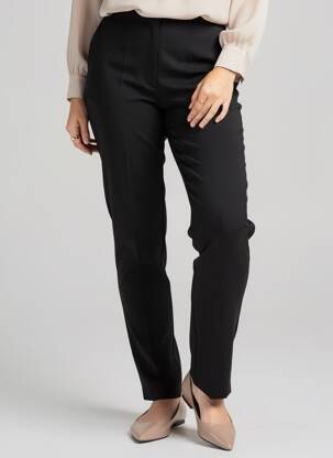 Pantalon slim talie înaltă talie înaltă negru ANINE BING femeie