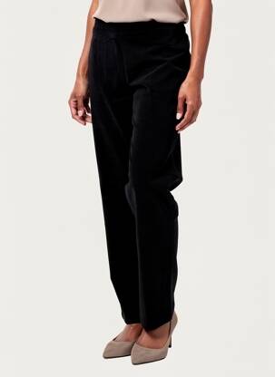 Pantalon drept elasticitate mărime normală negru ZILCH femeie