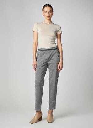Pantalon drept elasticitate mărime normală gri TONI femeie
