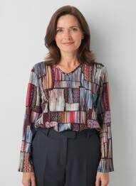 Tricou mâneci lungi mâneci lungi negru GUY DUBOUIS femeie