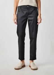 Pantalon slim elasticitate mărime normală negru ANNA MONTANA femeie