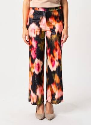 Pantalon drept talie elastică negru LOLA ESPELETA femeie