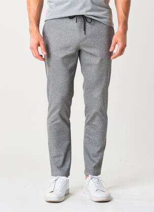 Pantalon slim elasticitate mărime normală gri DIGEL bărbat