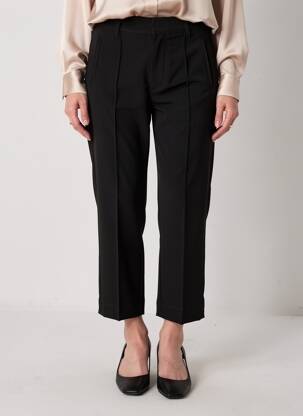 Pantalon 7/8 elasticitate mărime normală negru HIGH femeie