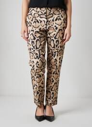 Pantalon chino țesătură poplin mărime normală bej BARBARA BUI femeie