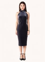 Rochie midi fără mâneci fără mâneci gri CHIARA BONI femeie