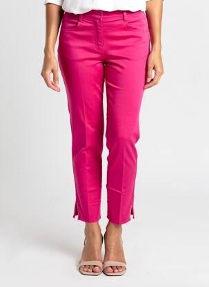 Pantalon 7/8 talie elastică violet EAST DRIVE femeie